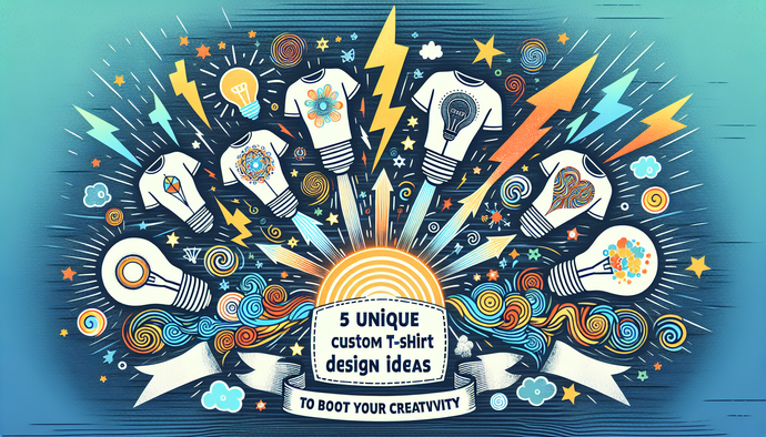 5 Unique Custom T-Shirt Design Ideas to Boost Your Creativity