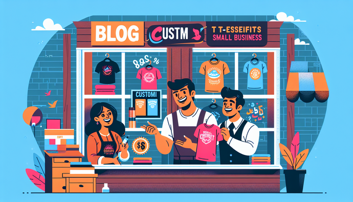 Why Custom T-Shirts are Essential for Small Businesses: 4 Key Benefits