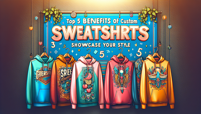Top 5 Benefits of Custom Sweatshirts: Showcase Your Style