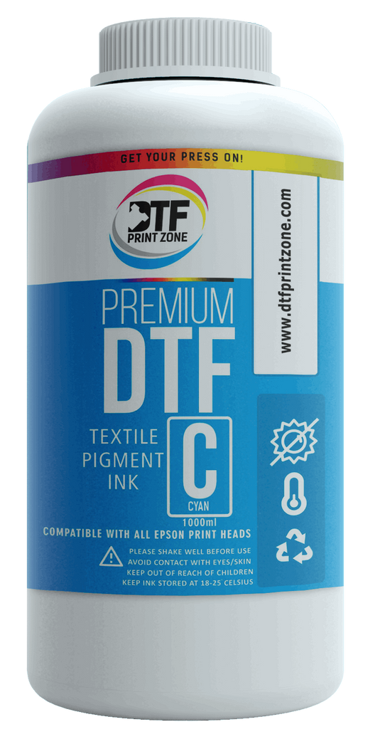 Premium CMYK DTF Ink - 1 liter