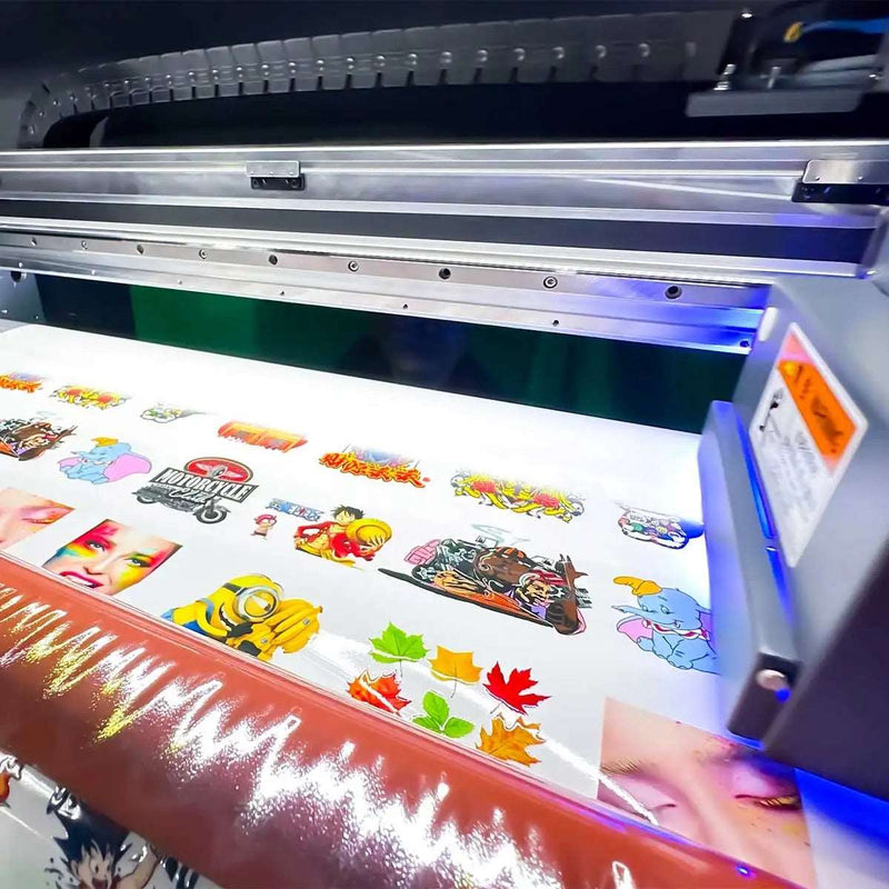 Load image into Gallery viewer, Custom UV DTF Transfers Rolls - Multiple Sizes - Upload Ready to Print Gang Sheet
