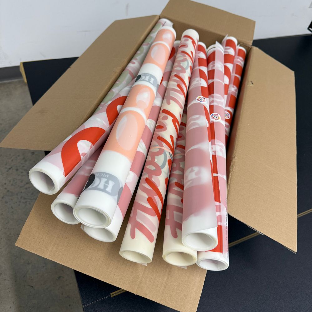 Rollos de transferencia en grupo DTF personalizados: varios tamaños