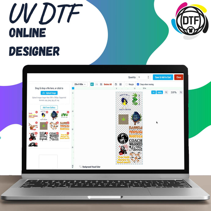UV DTF Gangsheet Builder