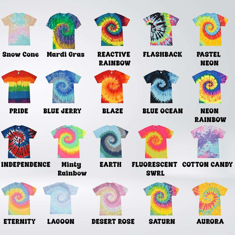 Cargue la imagen en el visor de la galería, Custom Tie Dye Shirt, Custom Shirt, Personalized Tie Dye Shirt, Custom Tie-Dye Tee, Custom Tee, Custom Tie Dye
