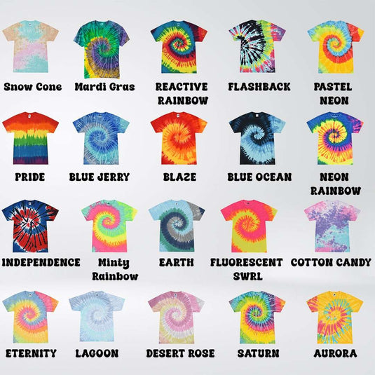 Custom Tie Dye Shirt, Custom Shirt, Personalized Tie Dye Shirt, Custom Tie-Dye Tee, Custom Tee, Custom Tie Dye